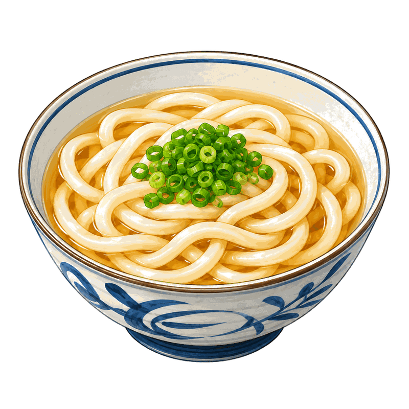 かけうどん